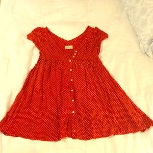 Red and White Star Ralph Lauren Sundress